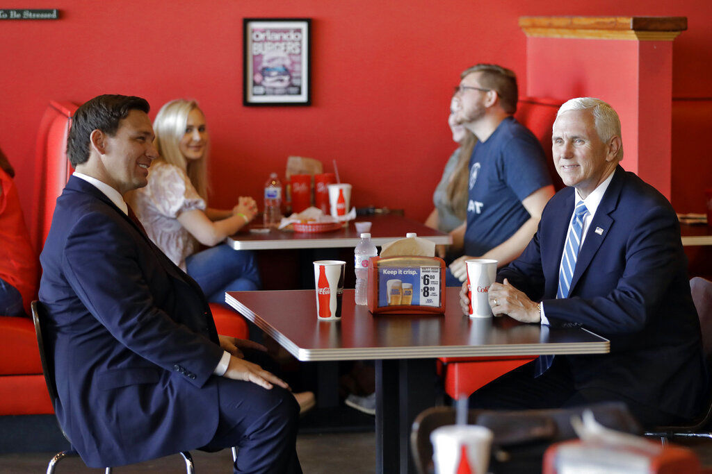APTOPIX Virus Outbreak Pence